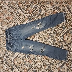 Hollister high rise mom jeans